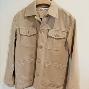 Acne Studios Beige Men's Shirt Jacket